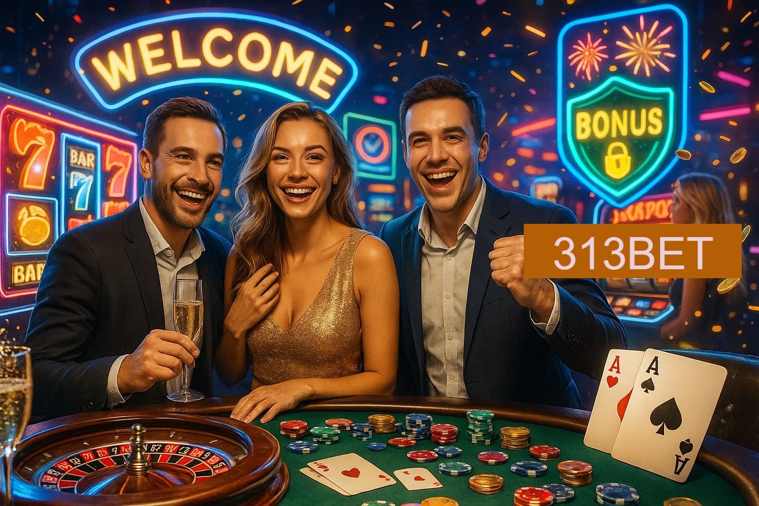 Jogos emocionantes no 313BET
